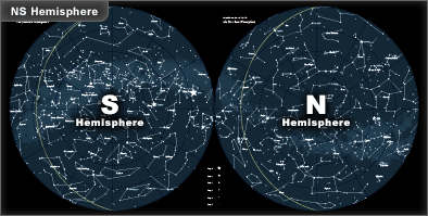 Sky Chart Southern Hemisphere